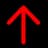 上矢印